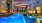 a resort style pool in a courtyard