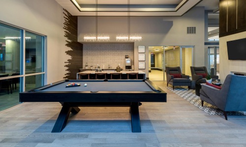Take advantage of all Berkshire Auburn has to offer a pool table in a room